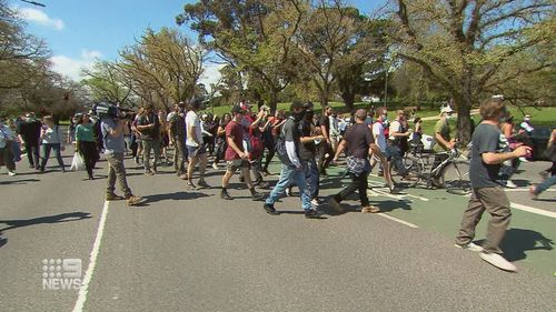 Melbourne protests Saturday