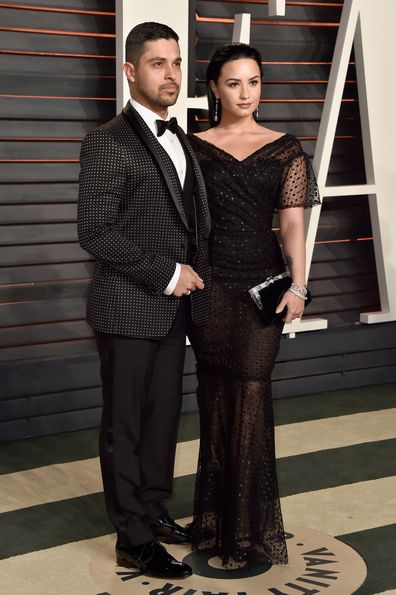 Wilmer Valderrama and Demi Lovato