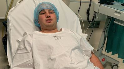 Hayden underwent major surgery just days after his 16th birthday.