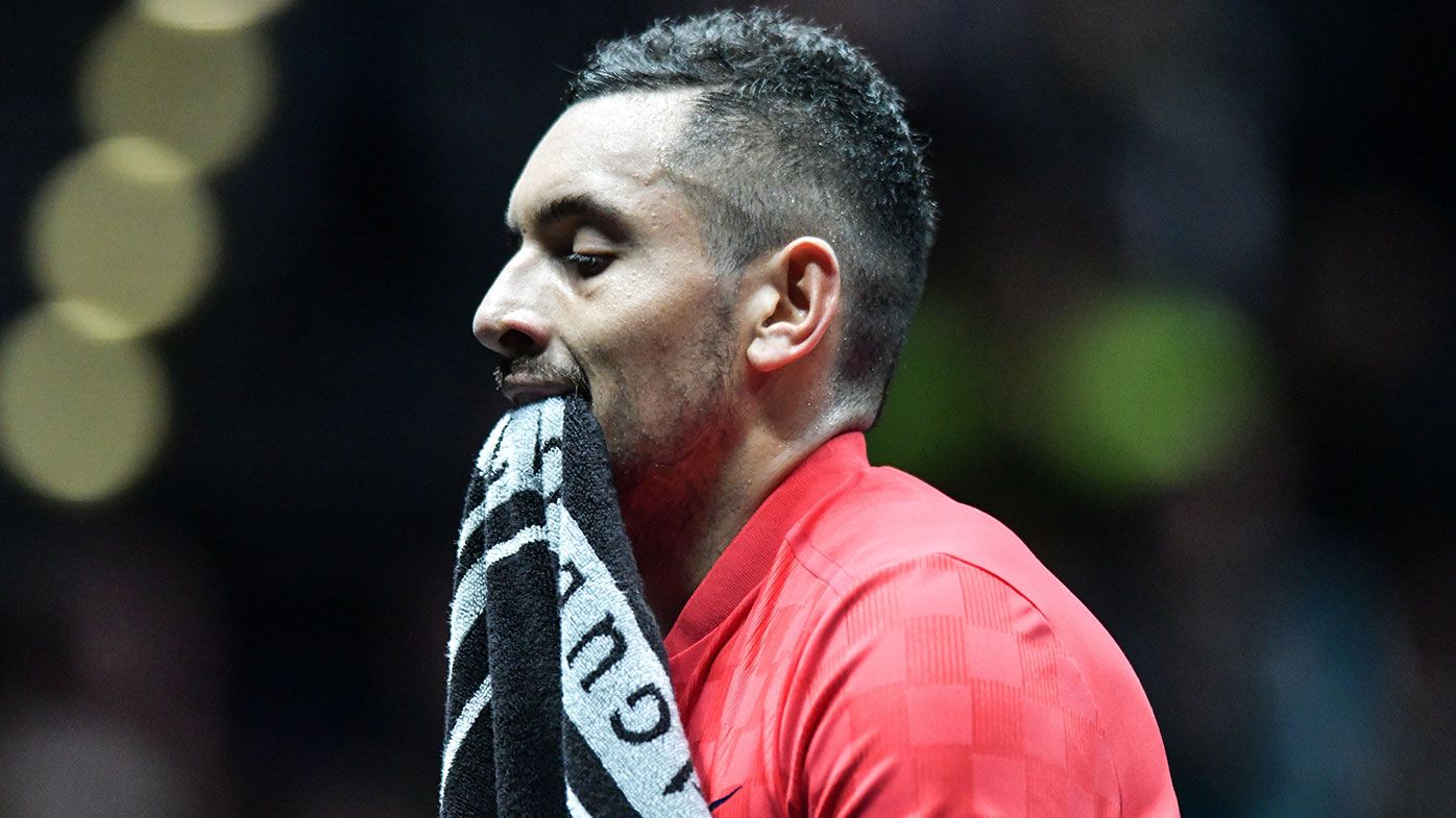 Kyrgios withdraws hours before match starts