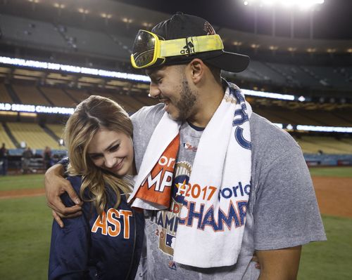 Correa and Rodriguez have been dating for the past year-and-a-half. (AP)