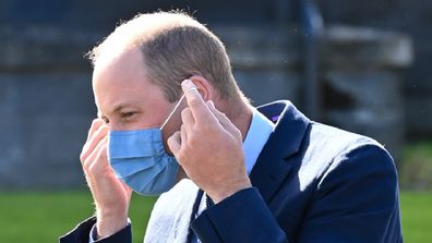 Prince William tested positive for COVID-19 in April.