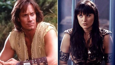 Lucy Lawless, Kevin Sorbo, Twitter feud, Capitol Hill riots