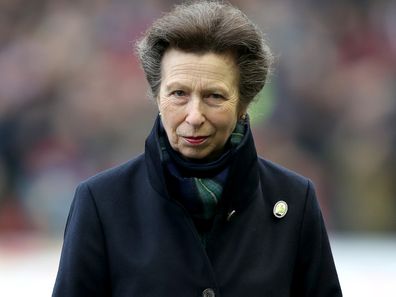 Princess Anne before the RBS 6 Nations match in Edinburgh