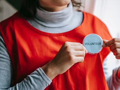 Volunteer stock image.