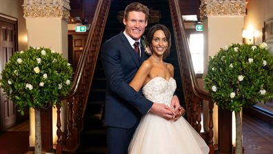 Lizzie and Seb wedding Married At First Sight MAFS 2020