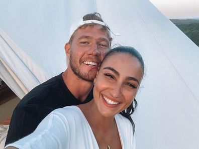 Tayla Damir and Nathan Broad