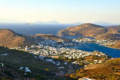 With breath-taking views like this it's no wonder celebrities like Kate Moss, Julia Roberts, Goldie Hawn and Richard Gere been known to travel to the isolated island of Patmos.