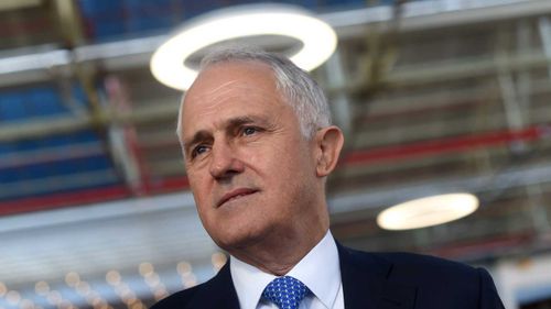 Malcolm Turnbull during an event in Adelaide. (AAP)