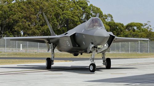 The first of two F-35A Joint Strike Fighters arrive at Williamtown RAAF base.The Minister for Defence, the Hon Christopher Pyne MP officially welcomed Australia's first two F-35A Joint Strike Fighter aircraft to the RAAF Base Williamtown.
