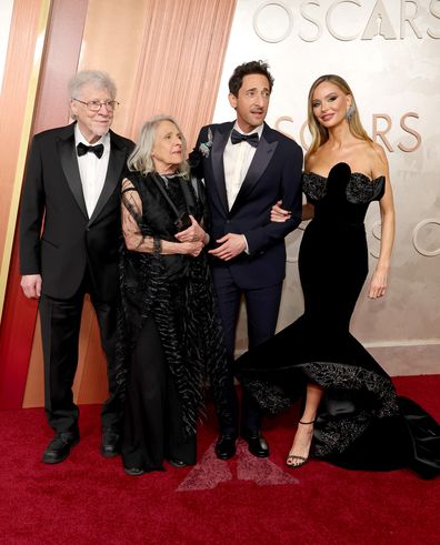 Elliot Brody, Sylvia Plachy, Adrien Brody, and Georgina Chapman