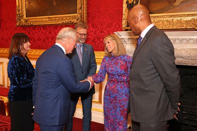 Prince Charles, Annie Lycett, Hugh Dennis, Kate Garraway and Colin Salmon