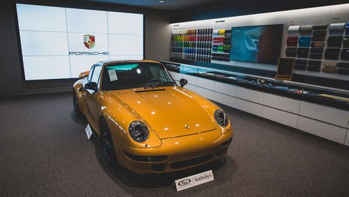 The Project Gold Porsche which fetched AUD$4.3m at auction.