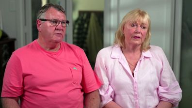 Brad Turney'in ebeveynleri Glenys ve Alan.