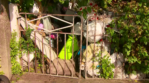 The hoarder house located on a residential Bondi street will go under the hammer in November if the Bobolas family don't pay clean-up fees.