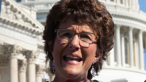 House Minority Leader Kevin McCarthy has announced that Indiana Republican Rep. Jackie Walorski, seen here speaking at the Capitol in 2018, has died in a car accident.