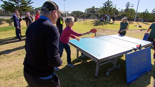 Hundreds of seniors over the age of 65 are joining NSW sporting clubs to participate in modified activities. Picture: 9NEWS.