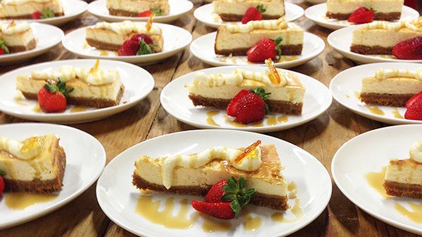 Cheesecakes at Sauce (supplied)