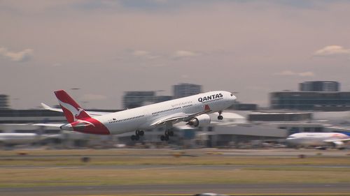 Qantas today returned to mainland China for the first time in more than three years.