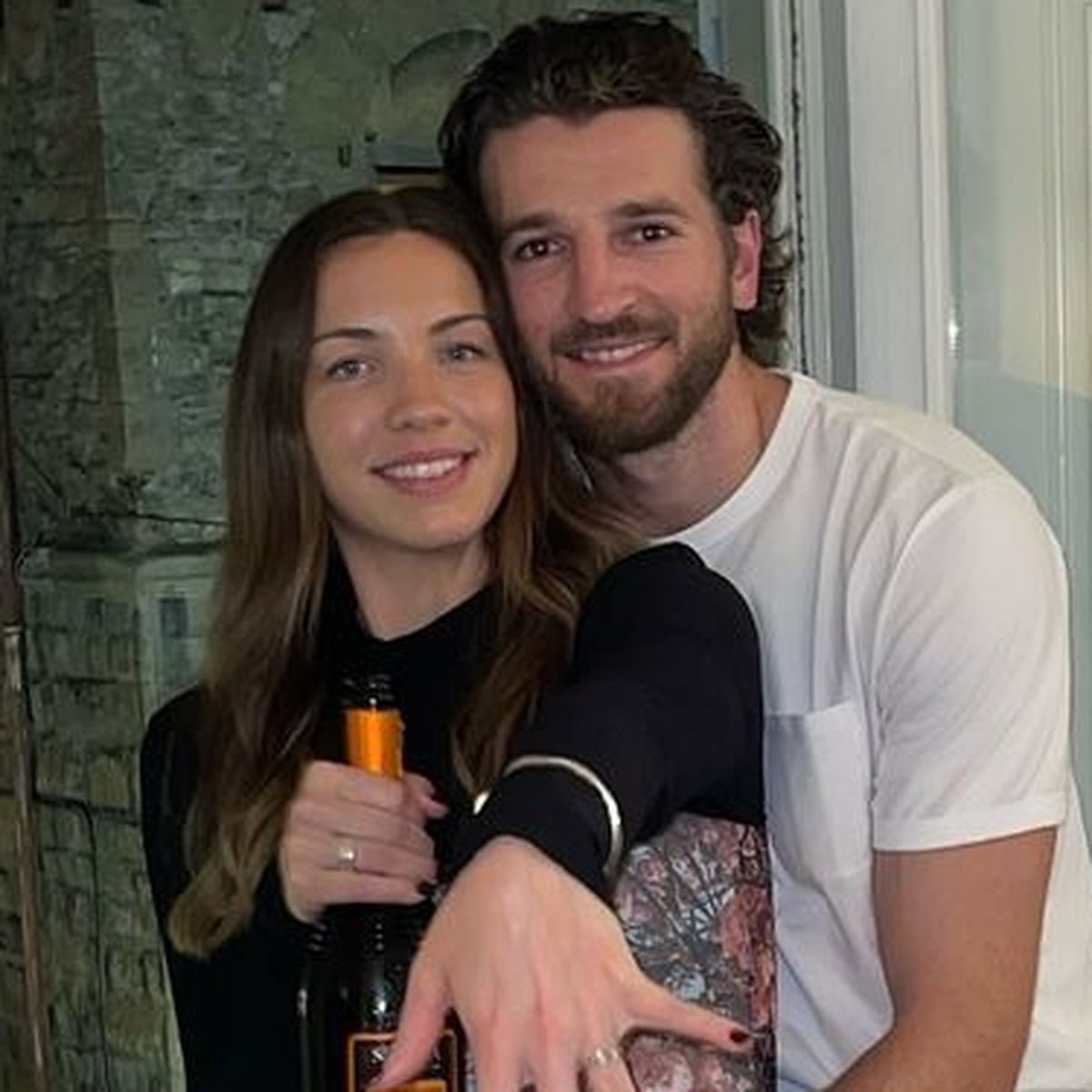 AFL star Marcus Bontempelli engaged to partner Neila Brenning while on  vacation in Italy - 9Celebrity