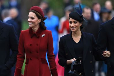 Kate Middleton and Meghan Markle did not attend. 