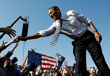 Who did Barack Obama defeat in the 2008 US presidential election?