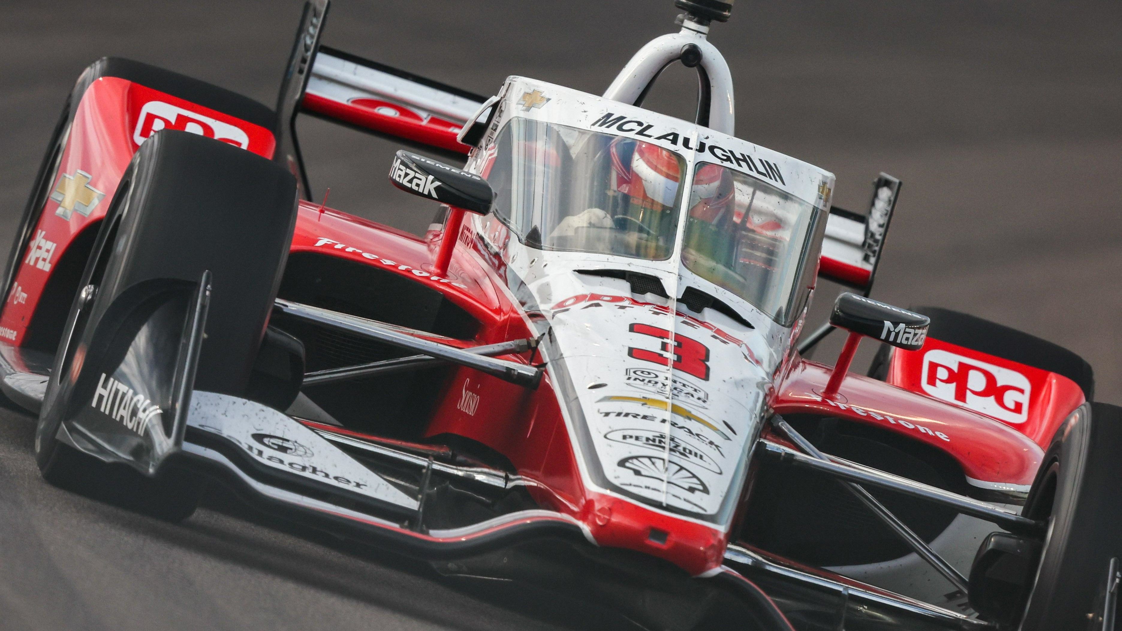 Scott McLaughlin drives the No.3 for Team Penske in the IndyCar Series.