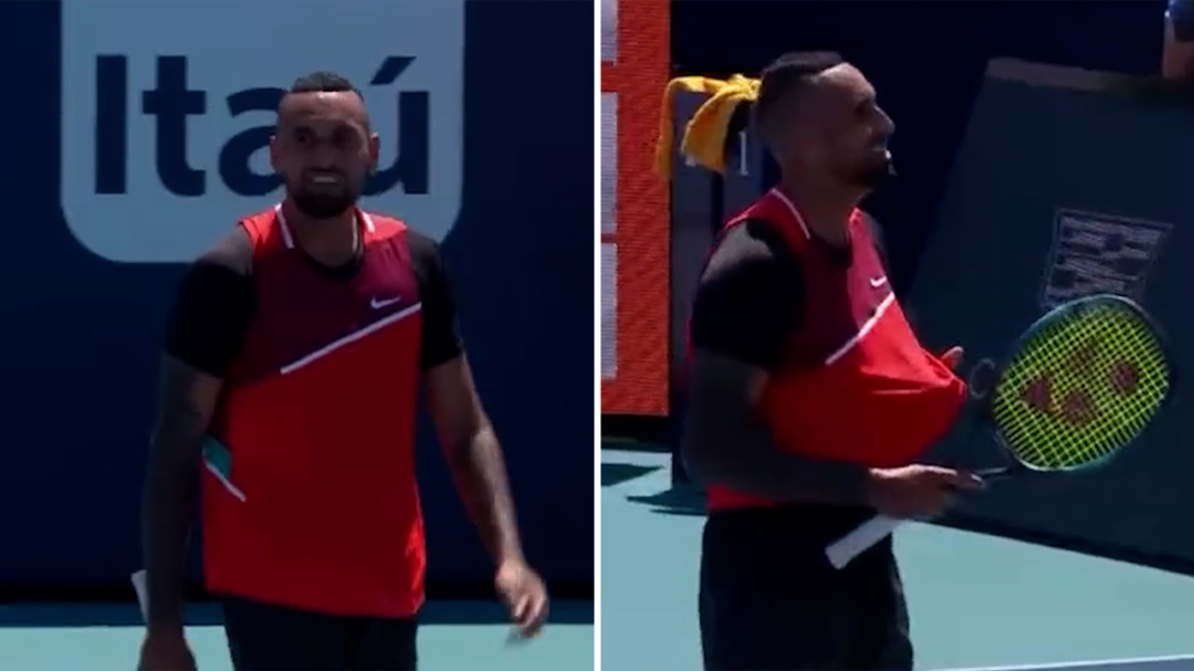 Kyrgios blasts 'dreadful, horrendous' umpire, slams ATP for not standing up for players