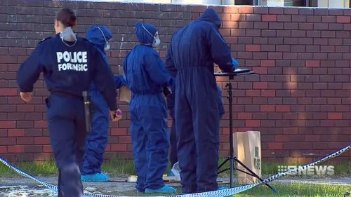 Forensic teams have been scouring the home for evidence. Picture: 9NEWS