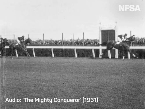 The National Film and Sound Archive has released a new compilation of footage of Phar Lap's historic Melbourne Cup week.