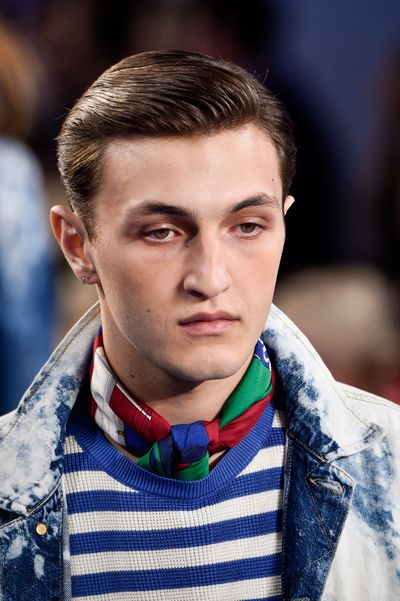 <p>Androgynous fashion has moved beyond boys in skirts and women in suits to
male models wearing layers of foundation, globs of eyebrow gel and blobs of
blusher at New York Fashion Week.</p>
<p>At the Ralph Lauren show, where the most fashion-forward moment is usually
the popped collar of a polo shirt, male models were plucked, preened and
pampered within an inch of their eyebrows to resemble delightful dandies.</p>
<p>Anwar Hadid, the brother of supermodels Gigi and Bella, took to the runway
with super-styled hair, a flawless complexion and a seductively smoky eye.</p>
<p>Ralph Lauren’s endorsement means that makeup for men has finally gone
mainstream, following attempts by Jean Paul Gaultier to offer garcons extra
grooming assistance in the ‘80s.</p>
<p>In more recent times US designer Marc Jacobs has introduced makeup targeted
at men in his collections. In 2013 Jacobs launched a “Boy Tested, Girl Approved
Collection,” which included concealer, brow gel and luscious lip balm.</p>
<p>Makeup has also been embraced by a slew of male v-loggers, including Manny
Mua, Jordan Liberty and Jeffree Starr.</p>
<p>Cosmetics companies have jumped on board, appointing men who know their
mascara from their matte lipstick as ambassadors. Manny Gutierrez at
Maybelline, James Stewart at Cover Girl and Lewys Ball at Rimmel London.</p>
<p>Makeup is one way of fattening the profits of cosmetic giants such as
L’Oreal and Coty with the male grooming market valued at $50 billion in 2016.</p>
<p><br>
Here are the labels doing their best to get David Beckham stepping beyond
bronzer.</p>