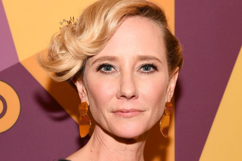 Anne Heche attends HBO&#x27;s Official Golden Globe Awards After Party at Circa 55 Restaurant on January 7, 2018 in Los Angeles, California.