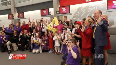 Helped along by Virgin Australia and the Starlight Children's Foundation, the eager aviation enthusiasts were given a taste of life in the captain's seat.