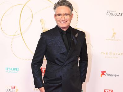 Dave Hughes at the Logies