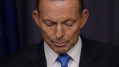 Tony Abbott. (AAP)