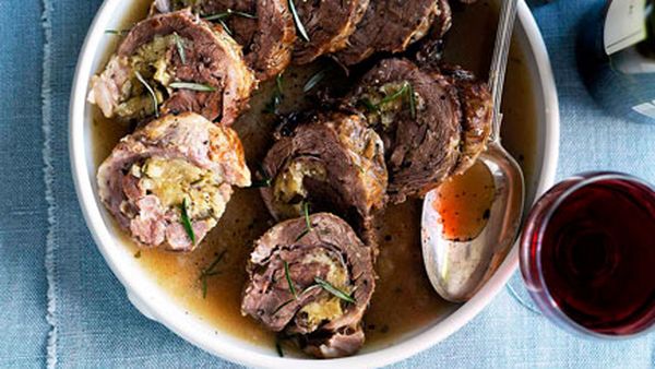 Slow-roasted lamb neck and shiraz