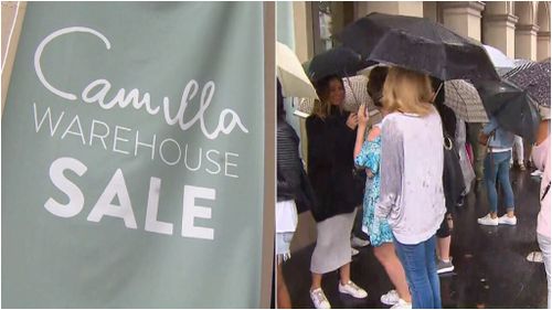 Accused shoplifter ‘posed as security’ at Camilla warehouse sale 