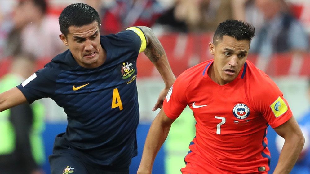 Socceroos bow out of Confederations Cup following gallant draw against Chile