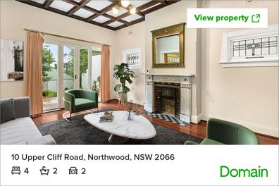 Domain house for sale Sydney regional living room 