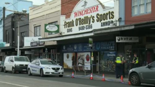 Police continue to search for the group of offenders. (9NEWS)