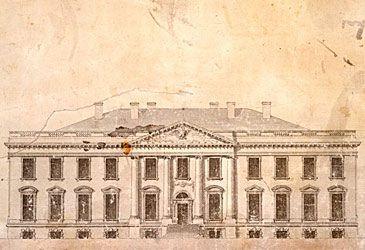 Who was the first president to live in the White House when it opened in 1800?