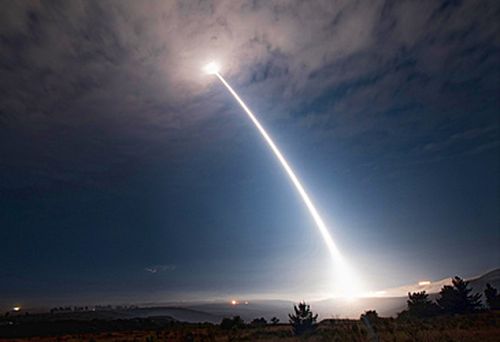 Intercontinental ballistic missile test (AAP)