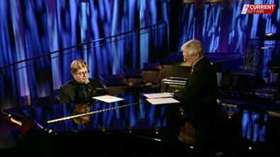 Richard Wilkins, Sir Michael Parkinson, interview, A Current Affair