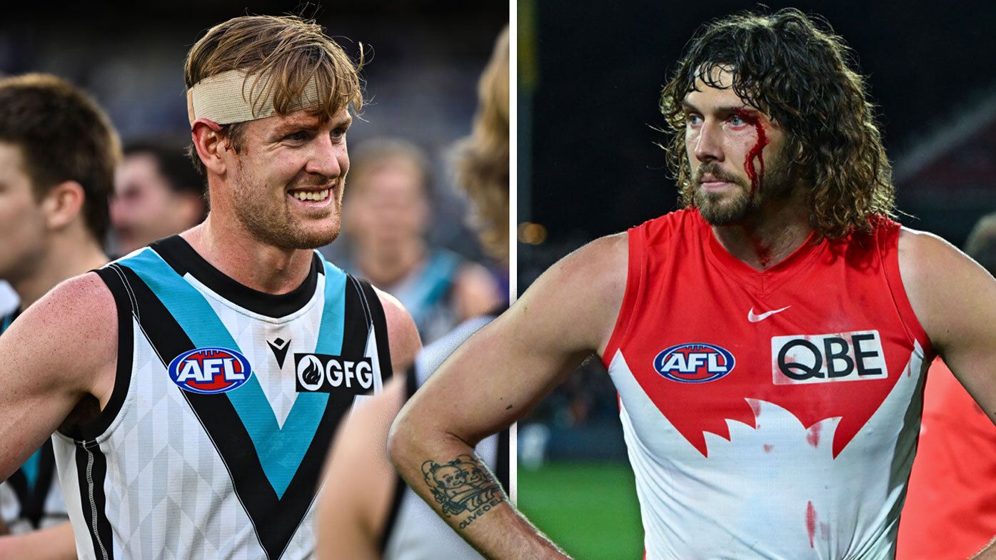 Tom Jonas (left) and Tom Hickey (right) announced their retirements ahead of their sides&#x27; finals pushes.
