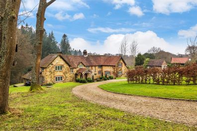 farmhouse for sale in UK village from The Holiday Shere Surrey Hills