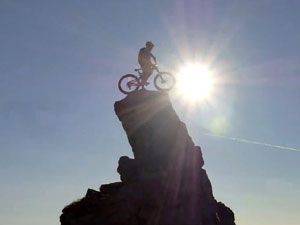 Scottish mountain bike rider Danny MacAskill. (supplied)