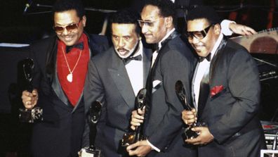 The Four Tops were among Motown&#x27;s most popular and enduring acts, peaking in the 1960s. Between 1964 and 1967, they had 11 top 20 hits and two No. 1&#x27;s: &quot;I Can&#x27;t Help Myself (Sugar Pie, Honey Bunch)&quot; and the operatic classic &quot;Reach Out I&#x27;ll Be There.&quot; The Four Tops are pictured here after they were inducted into the Rock and Roll Hall of Fame in 2008 - from left, Renaldo &quot;Obie&quot; Benson; Levi Stubbs; Abdul &quot;Duke&quot; Fakir, and Lawrence Payton.
