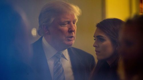 Hope Hicks went from modelling to a job at Ivanka Trump's fashion company to becoming White House Communications Director.