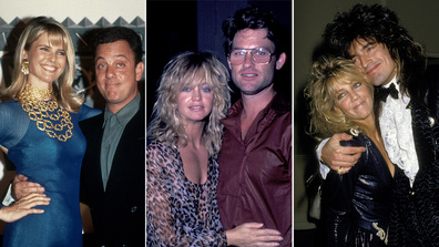 Iconic Hollywood couples of the 80s.