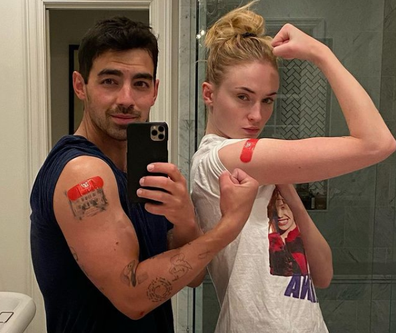 Joe Jonas and Sophie Turner get their COVID-19 vaccinations